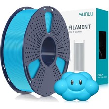 Filamento PLA+ 1.75mm 1kg, blu, resistente, elevate tolleranze, perfezionato