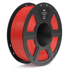 ELEGOO Filamento PLA 1,75mm Rosso 1KG, Filamento per Stampante 3D, Precisione Di
