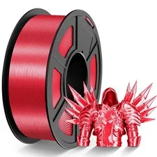 TECBEARS Filamento PLA Silk 1.75mm 1KG, Filamento Silk Shiny PLA Plus con Superf