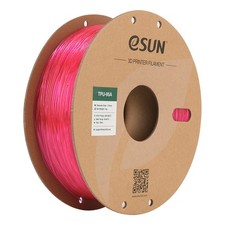eSUN TPU-95A Filamento, 1,75 mm, 1 kg - Tonalità: Rosa Trasparente