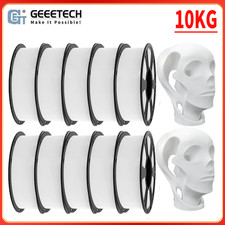 {10PCS}Geeetech stampante 3D filamento PLA bianco 1,75 mm 1 kg/rotolo materiale di consumo