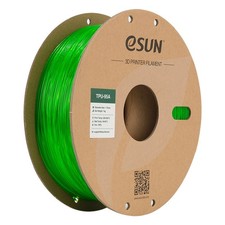 eSUN TPU-95A Filamento, 1,75 mm, 1 kg - Tonalità: Verde Trasparente
