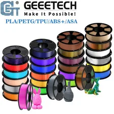 【Acquista 5 Ottieni 5 Gratis!Aggiungi 10】GEEETECH 1KG PLA PETG ABS+ TPU ASA Filamento Stampante 3D