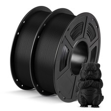 ANYCUBIC PLA Filamento Confezione da 1,75 mm, Stampa 3D PERLA NERO 2 PEZZI 1 KG CIASCUNO