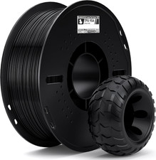 TPU 95A Filamento per Stampanti 3D 1,75 Mm Nero 1KG, TPU Filamento Flessibile Mo