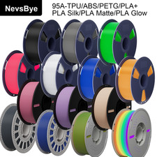 【ACQUISTA 3,Pay 2】 PLA opaco ABS TPU PETG PLA+ filamento stampante 3D 1,75 mm 1 kg/rotolo