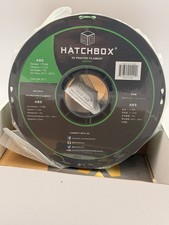 Filamento stampante 3D Hatchbox ABS 1,75 mm vero verde 1 kg bobina nuovo sigillato in fabbrica