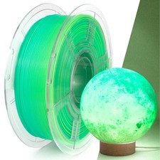 IEMAI PETG Filamento 1.75mm 1Kg, Traslucido PETG Giallo Verde Filamenti