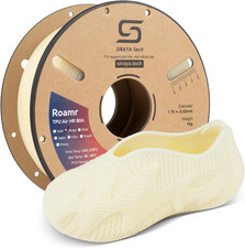 Roamr TPU Air HR 80A Filamento, 48-50% Alto Rimbalzo, Schiuma Flessibile Stampante 3D