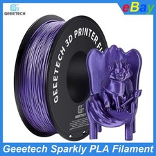 Geeetech PLA filamento per stampante 3D 1 kg 1,75 mm filamento PLA glitter viola scintillante