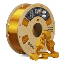 Filamento PETG Oro 1.75mm 1kg per Stampante 3D, Resistente e Facile