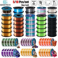 5/10 kg Geeetech Silk PLA stampante 3D filamento seta lucida PLA 1,75 mm 1 kg/rotolo