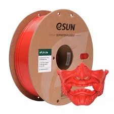 eSUN PLA Lite Filamento 1,75 mm, filamento modificato PLA 1kg Rosso | Precisione