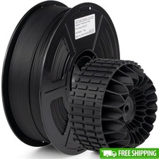 Filamento nylon fibra di carbonio stampa 3D PA6 CF 1,75mm 1kg alte prestazioni nuovo