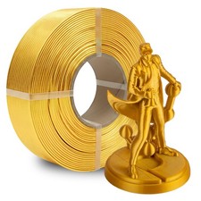 Filamento stampa 3D seta oro PLA 1,75 mm 1 kg bobina di ricarica Polymaker Panchroma