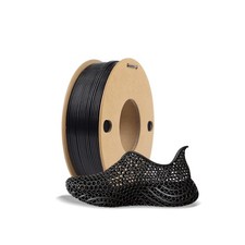 Filamento TPU nero 1,75 mm 250 g (0,55 libbre), stampante 3D flessibile simile alla gomma 95 A