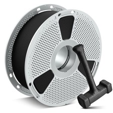 SUNLU Filamento nero PA6-CF per stampante 3D 1,75 mm 1 kg filamento nylon fibra di carbonio