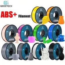 GEEETECH ABS+ filamento 1,75 mm 1 kg filamento 3D alta tenacità bassa deformazione