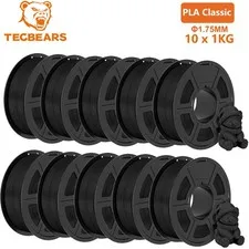 TECBEARS PLA 10kg Nero