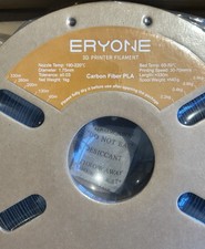 Eryone Fibra di Carbonio PLA - Mulinello Nero 1kg Filamento 1,75.