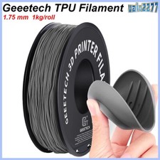 1 kg GEEETECH TPU filamento stampante 3D 1,75 mm grigio 95 A morbido e alta elasticità