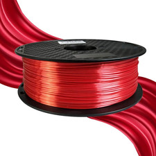 Filamento PLA rosso seta CC3D 1,75 mm 1 kg bobina filamento stampante 3D FDM stampa 3D