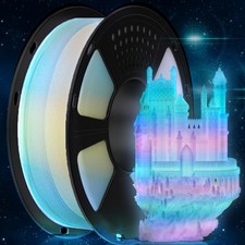 Geeetech filamento luminoso per stampante 3D PLA 1 kg 1,75 mm ricottura multicolore PLA DE