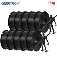 10 kg nero PETG GEEETECH stampante 3D filamento PETG 1,75 mm PETG 1 kg/rotolo DE
