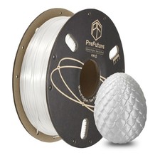 Filamento PLA di seta 1,75 mm 1 kg/2,2 libbre filamento per stampante 3D ad alta lucentezza, bianco