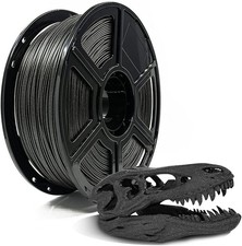 FLASHFORGE PLA filamento 1,75 mm Galaxy nero opaco filamento stampante 3D con argento