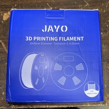 Filamento stampante 3D JAYO bianco ABS classico 1,1 kg 1,75 mm tenacità migliorata ±0,02