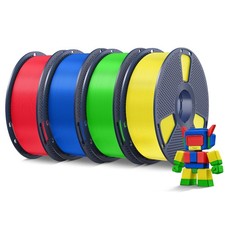 SUNLU Filamento PLA Alta Velocità 4KG 1.75mm, Filamento PLA per Stampanti 3D ad 