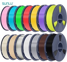 SUNLU PLA META Matte PLAPLUS PETG SILK ABS Filament 1KG TPU500G