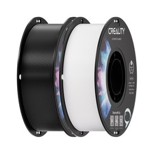Creality 2 kg Filamento PETG Bianco e Nero 1,75 mm, Confezione Filamento Stampante 3D,