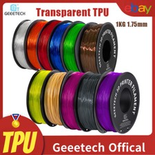 1 kg GEEETECH filamento TPU colore chiaro 1,75 mm flessibile stampante 3D filamenti 95 A