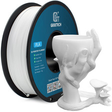 Filamento PLA 1.75 Mm 1Kg Spool per Stampante 3D, PLA Bianco