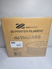 XYZprinting da Vinci ABS 3D Printer Filament Snow White 1.75mm 1kg NFC