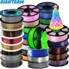 Braccio gigante 1 kg 1,75 mm si illumina regolarmente HS seta opaca legno PLA PETG TPU filamento