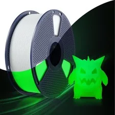 SUNLU Glow PLA filamento per stampanti 3D bobina ordinata da 1.75mm con