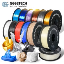 Geeetech Stampante 3D PETG/PLA/ABS/SILK PLA/Filamento PLA opaco 1kg 1,75mm