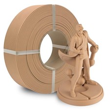 Ricarica filamento stampa 3D legno opaco marrone PLA 75mm 1kg Polymaker Panchroma