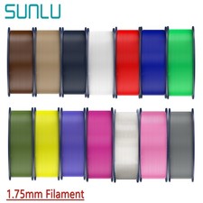 Filamento stampante 3D SUNLU PLA/PLA+2.0/PLA opaco/ASA/ABS/PETG/SILK 1,75 MM PLA 1 KG