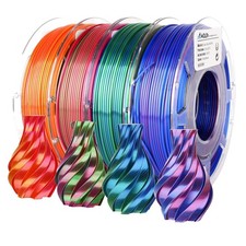 Innovativo filamento di seta PLA doppio colore - ideale per arte 3D, confezione da 1,75 mm, 800 g