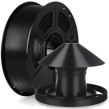 IEMAI ASA Filamento 1.75mm 1KG, Nero ASA Filamento per Stampante 3D,