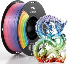 Filamento Rainbow PLA+ 1,75 mm, bobina da 1 kg (2,2 libbre) per stampanti 3D