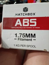 Filamento stampante 3D HATCHBOX ABS 1,75 mm - vero bianco - bobina da 1 kg (scatola aperta)