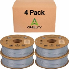 Filamento stampante 3D Creality Hyper ABS - rotoli da 1,75 mm 1 kg - grigio - confezione da 4 rotoli