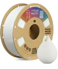 OVERTURE PLA Filamenti 1.75mm per Stampanti 3D, 1kg Bobina (2.2lbs), Precisione