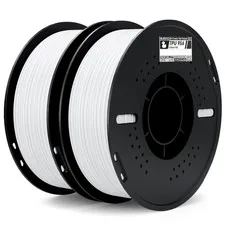 ELEGOO TPU 95A Filamento per Stampanti 3D 1,75 mm Bianco 2KG, TPU Filamento Fles