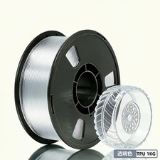 Filamento stampante 3D Keleidi - TPU 95A - trasparente - 1,75 mm - trasparente